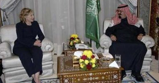 Support against Iran attained, Hillary Clinton in Saudi Arabia